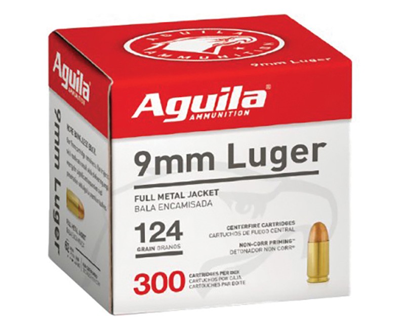 AGUILA 9MM 124 FMJ BULK 300 - 556 Black Friday Promotion